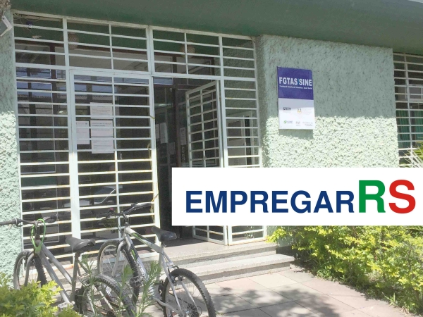 Empregar RS: Sine de São Lourenço do Sul realiza evento a partir desta quinta-feira (18)