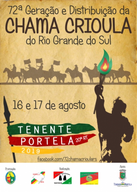 CTG Sepé Tiaraju busca Chama Crioula em Tenente Portela